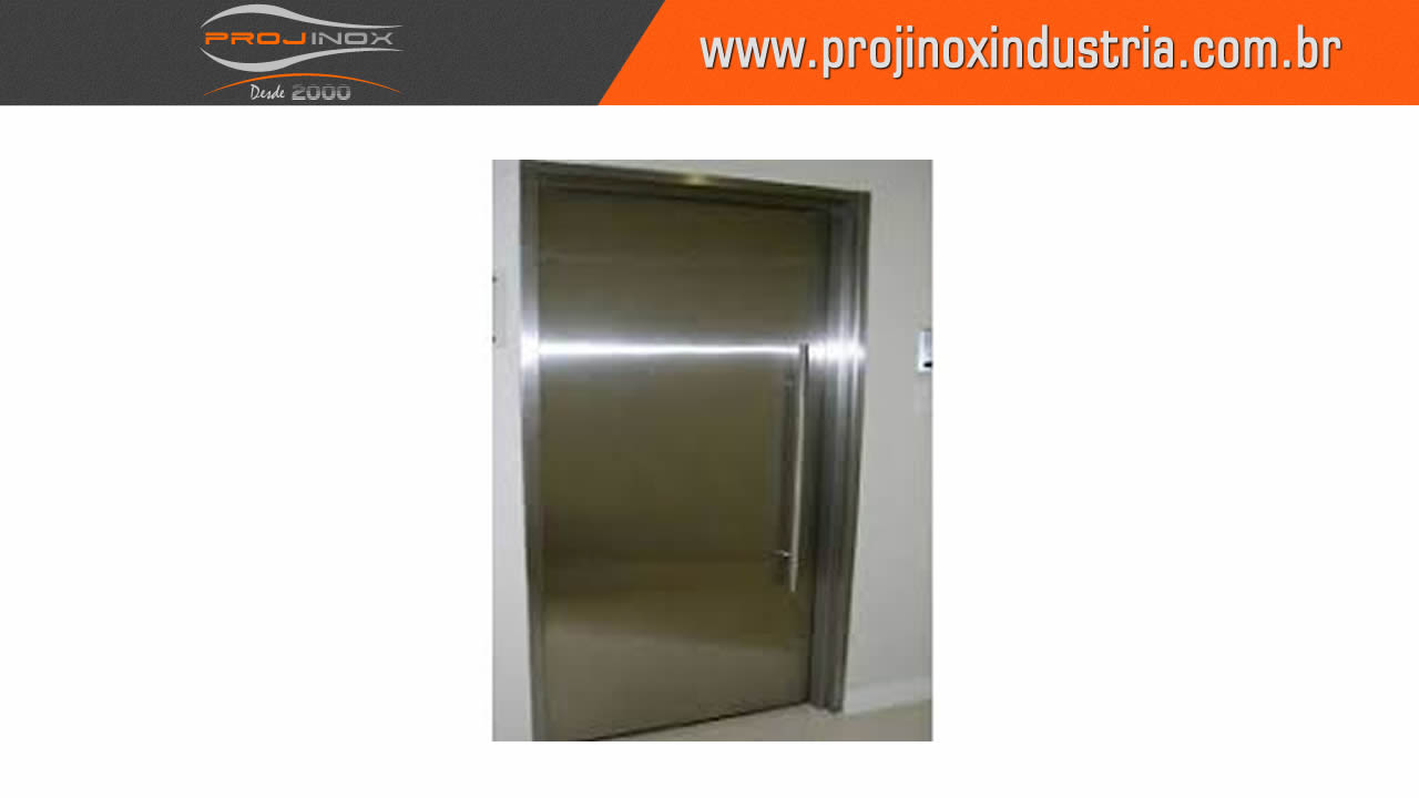Porta em Aço Inox Imagem