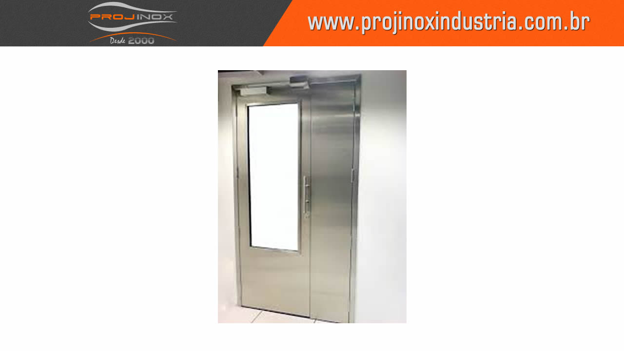 Porta em Aço Inox Imagem