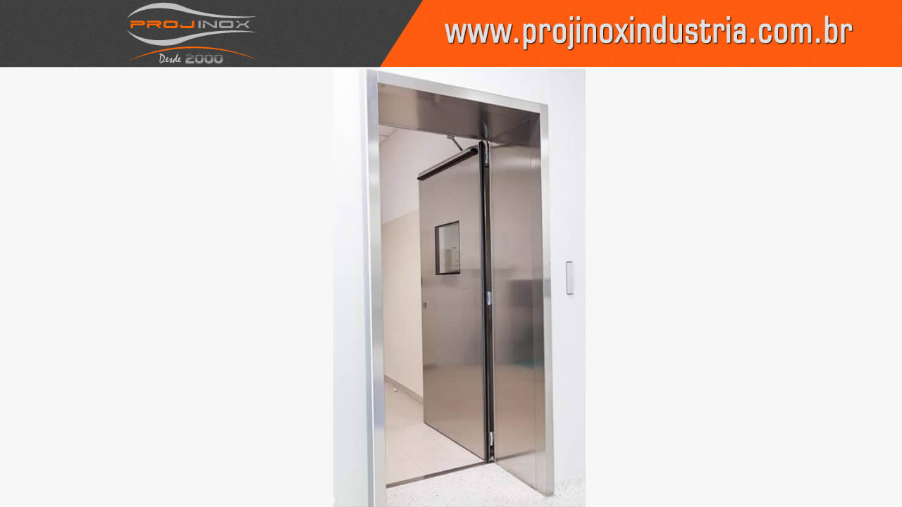 Porta em Aço Inox Imagem