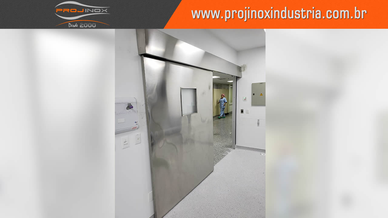 Porta em Aço Inox Imagem