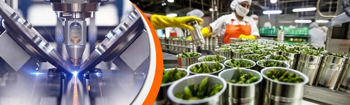 O aço inox na indústria de alimentos