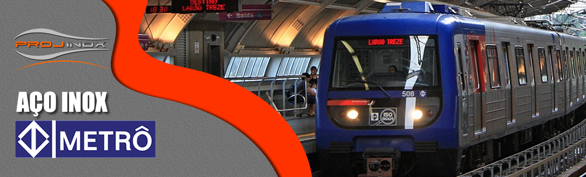 Projinox levou segurança, beleza e acessibilidade às Obras do Metrô